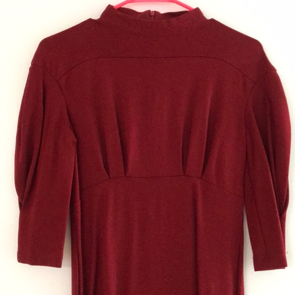 Love Moschino Red Long Sleeve Dress - Picture 2 of 7